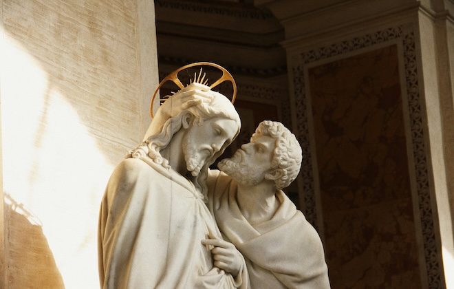 Judas embrasse Jésus