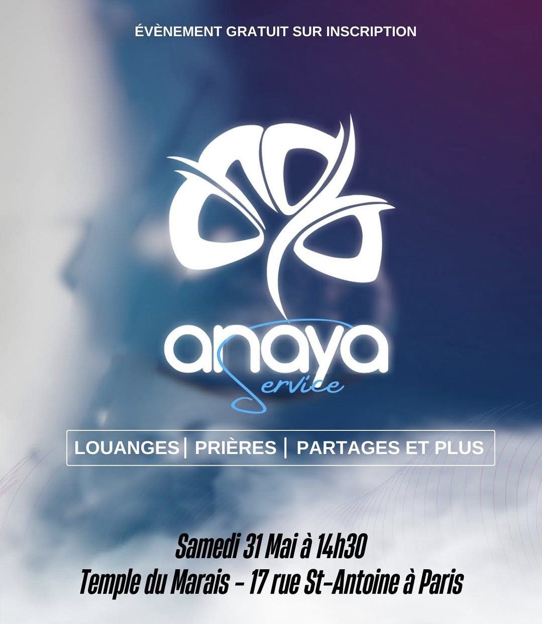 Anaya 31 mai à 14h30
