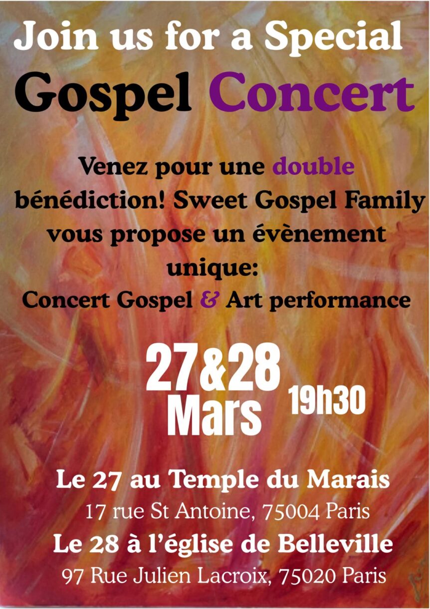 Sweet Gospel Family, concert et art performance