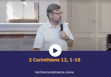 2 Corinthiens 12, 1-10