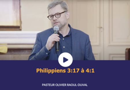Philippiens 3, 17- 4, 1