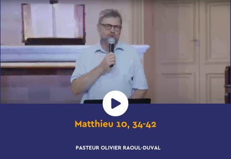 Matthieu 10, 34-42
